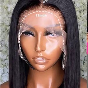 Selling a 12 inch frontal wig . Never been worn